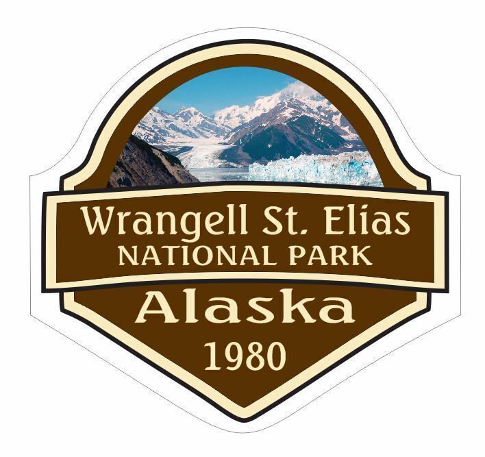 Wrangell St Elias National Park Sticker Decal