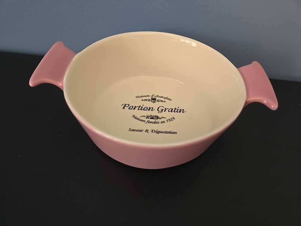 2 Portion Control Dish Ramekin Maison D'Autrefois Portion Gratin Poisson Saveur