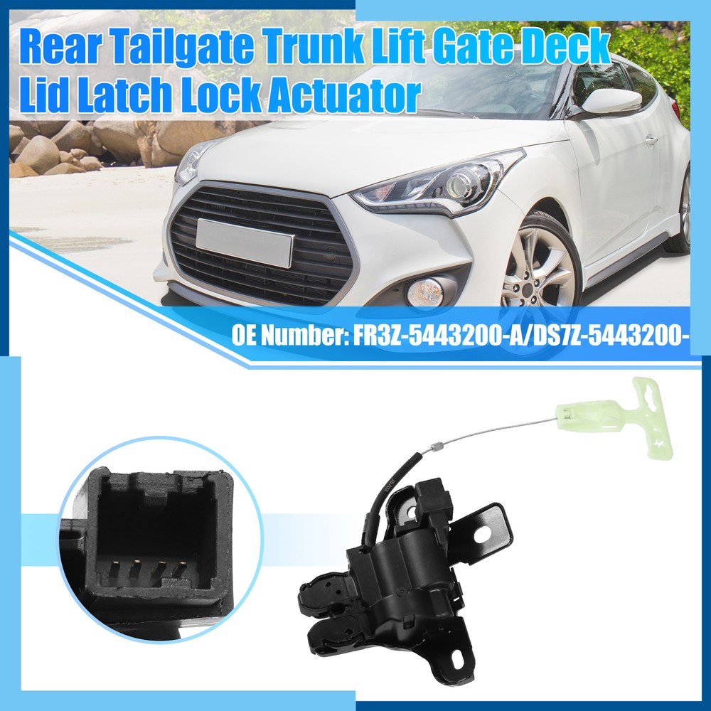 Pack (1) Rear Tailgate Trunk Latch Lock Actuator for Ford for Mustang 15-23