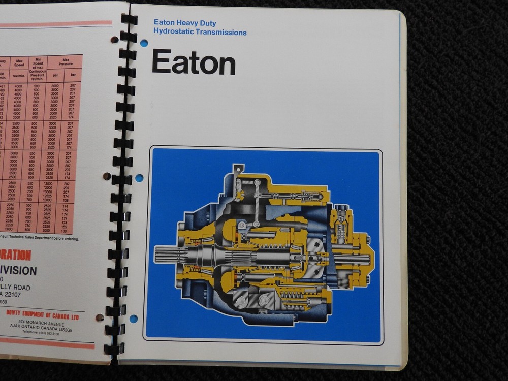 1978 Dynamic Power Systems Engineering Catalog Addison IL Crichton Proclain