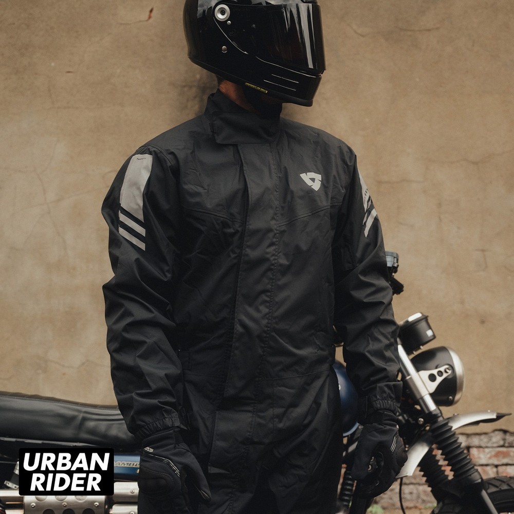 Revit Pacific 4 H2O Rainsuit - Black