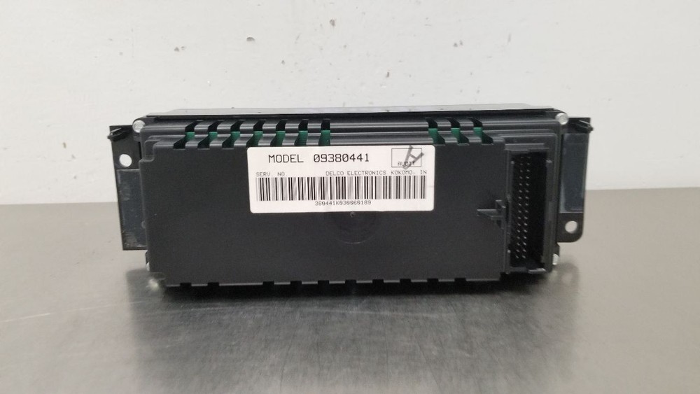 03 CHEVY CORVETTE C5 TEMPERATURE HVAC CLIMATE CONTROL 9380441