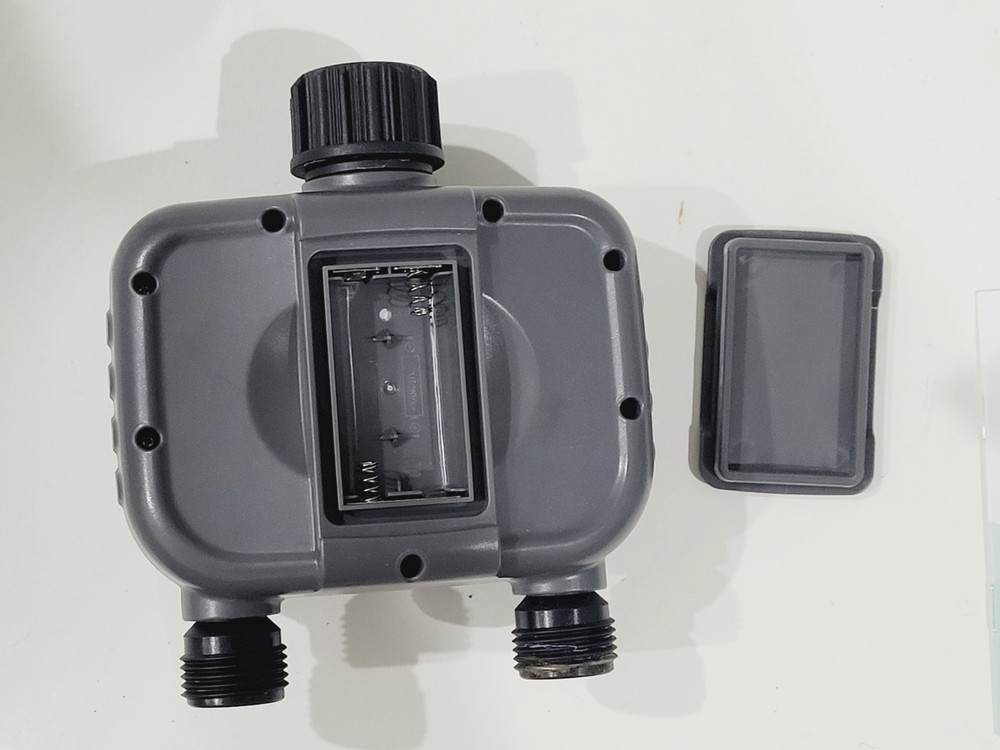 Water Timer for Garden Hose Programmable, 2 Zone Sprinkler Timer with Rain Delay