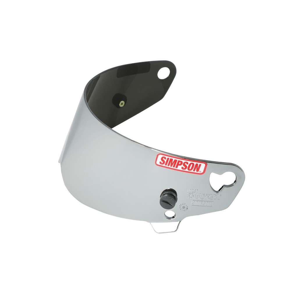 Simpson Racing 89406A Super Bandit A Silver Mirror