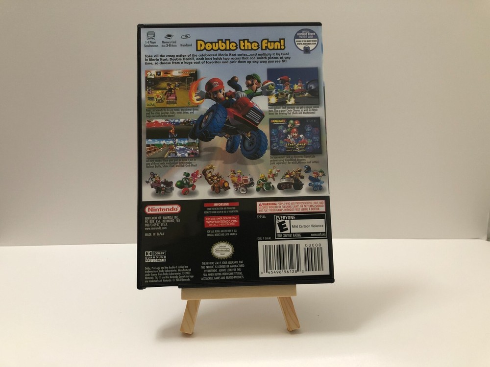 Replacement GameCube Case for Mario Kart: Double Dash!!