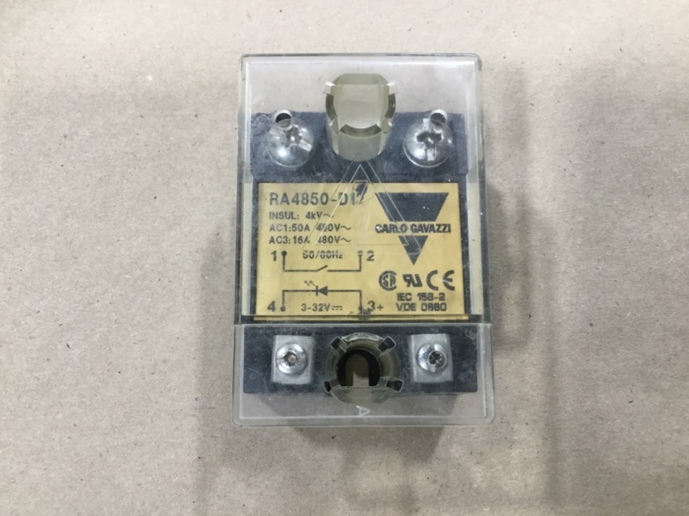 Carlo Gavazzi RA4850-D12 Solid State Relay 480V #28A35