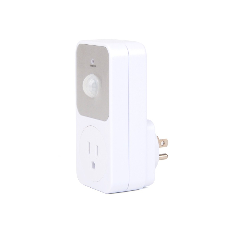 Motion Detection Sensor Power Socket Switch 110V 1800w Security Garage Light PIR