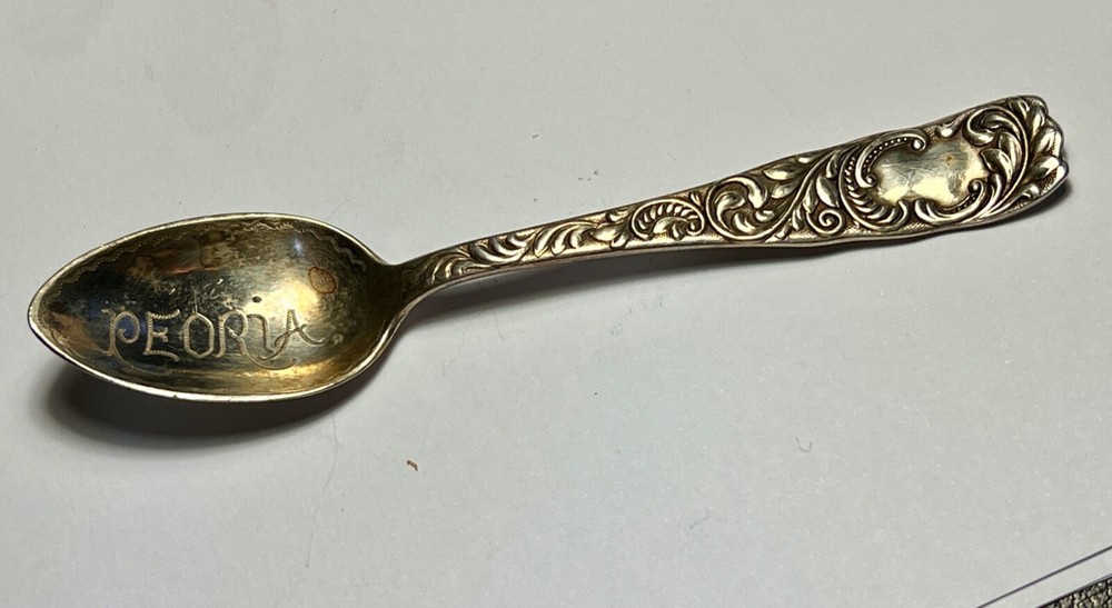 Rogers & Hamilton Souvenir Spoon Peroria