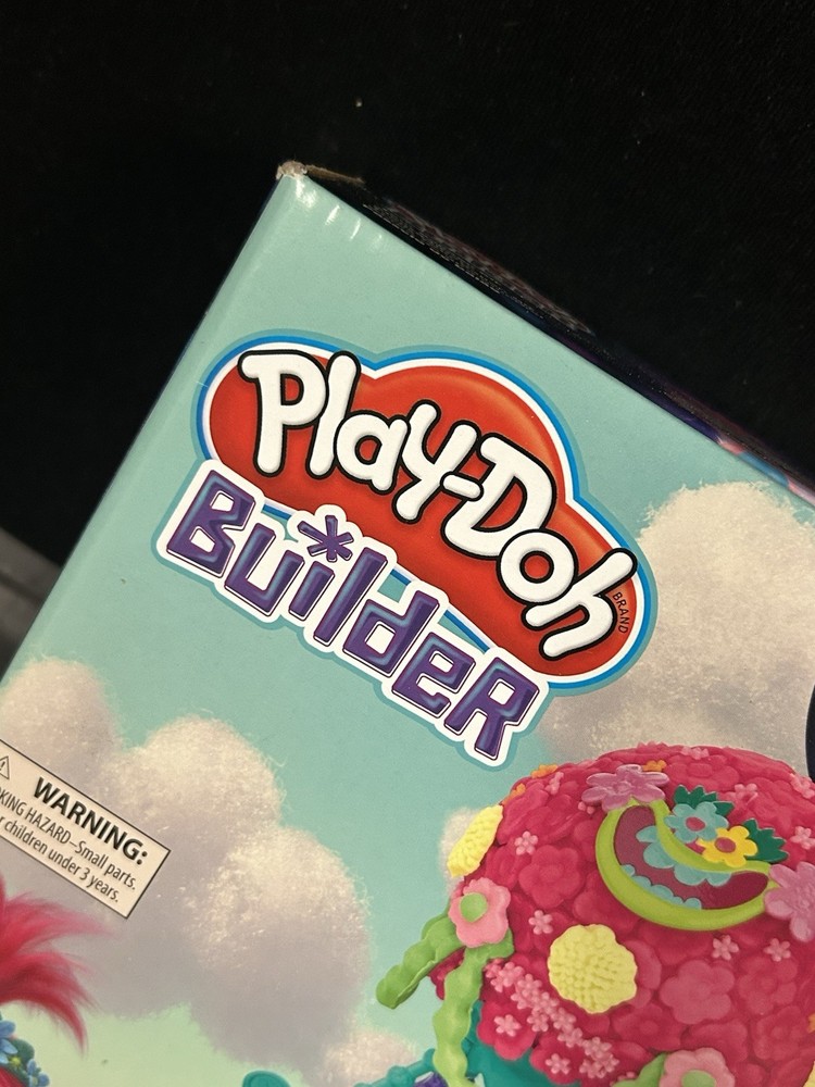 Play-Doh Builder Troll Salon Model Kit New