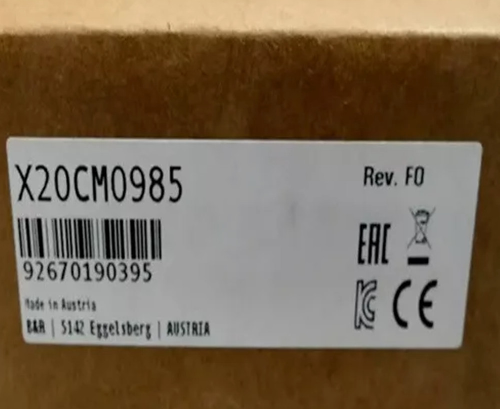 Brand New B&R X20CM0985 Programmable Logic Controller Module X20 CM 0985