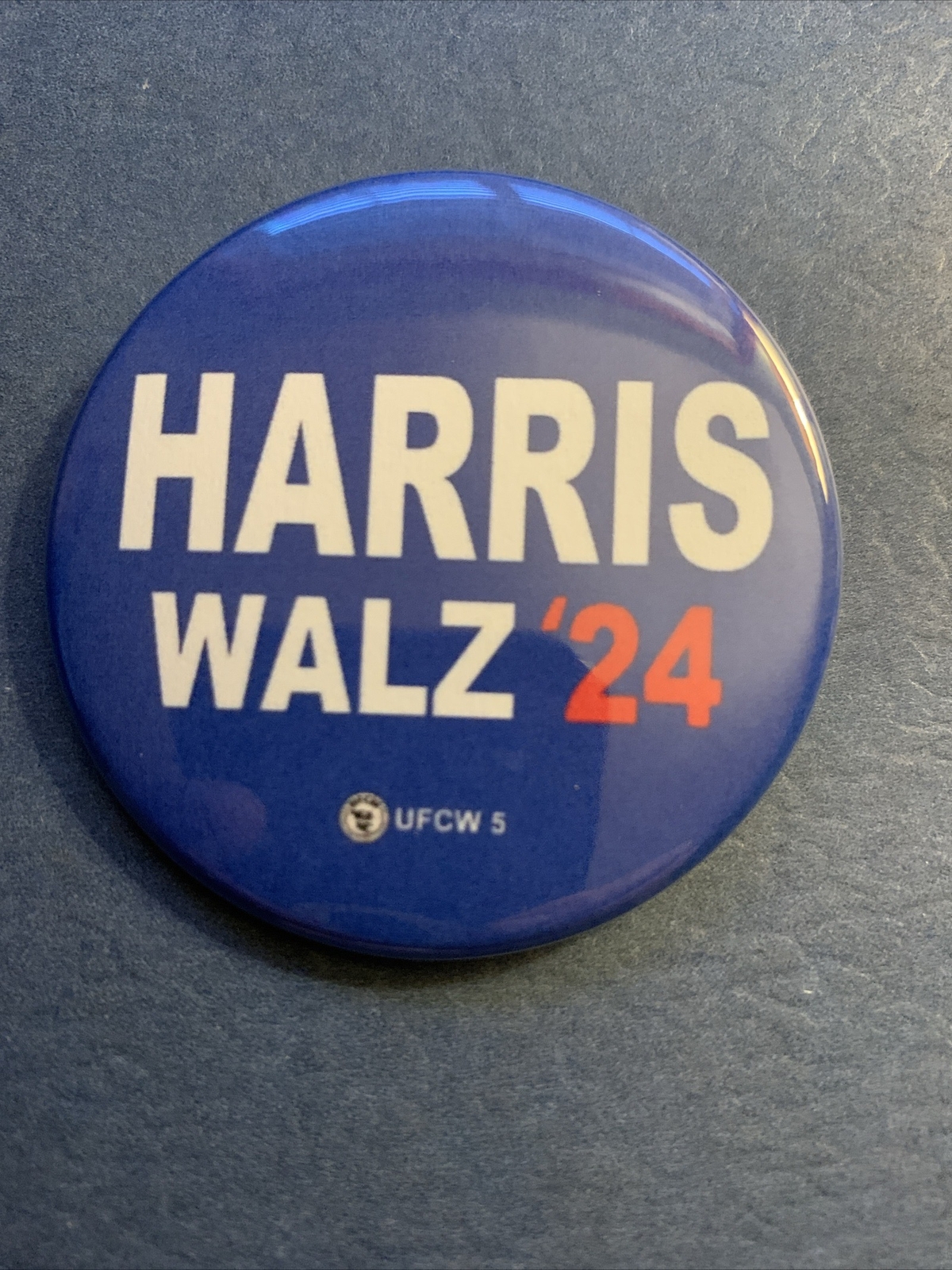 2024 Kamala Harris Tim Walz Political Campaign 2.25 Inch Pinback Button