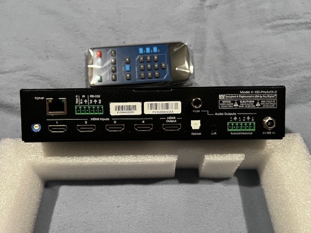 Key digital KD-Pro4X1X-2 HDMI Switcher