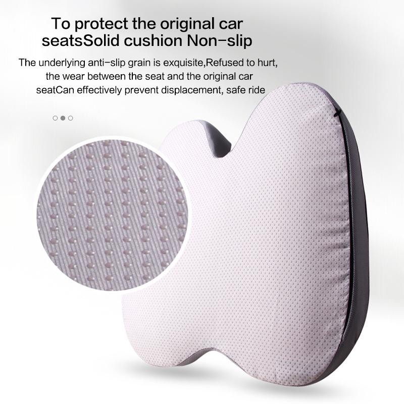 Orthopedic Memory Foam Cushion Non‑slip Seat for Tailbone & Sciatica Relief