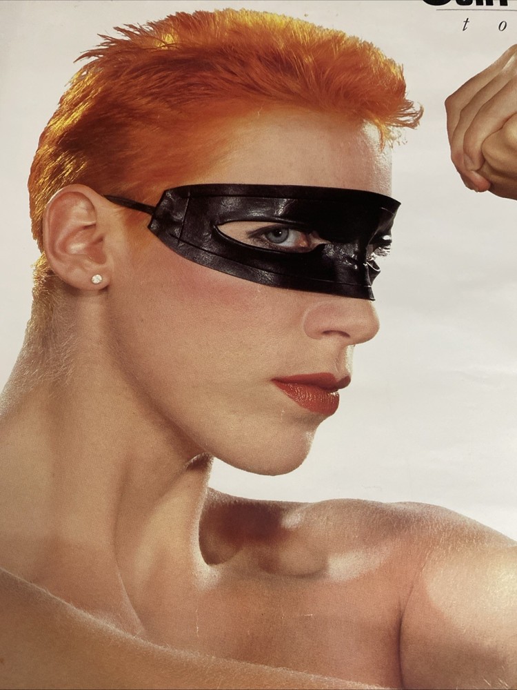 Eurythmics 1983 Promo Poster Touch Sweet Dreams Annie Lennox RCA Records Nude