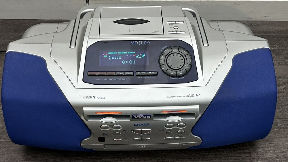 SHARP MD Studio MD-F200 MD/CD System Tape Don’t Work