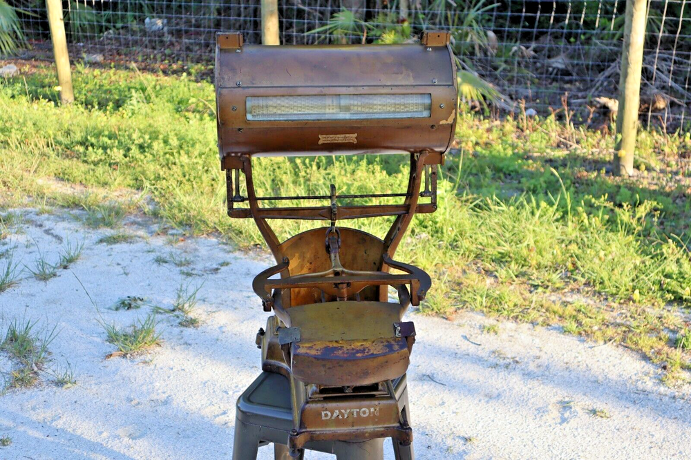 ANTIQUE DATYON COMPUTING SCALE 30 LB CAPACITY STYLE 1700 FOR PARTS, NOT WORKING