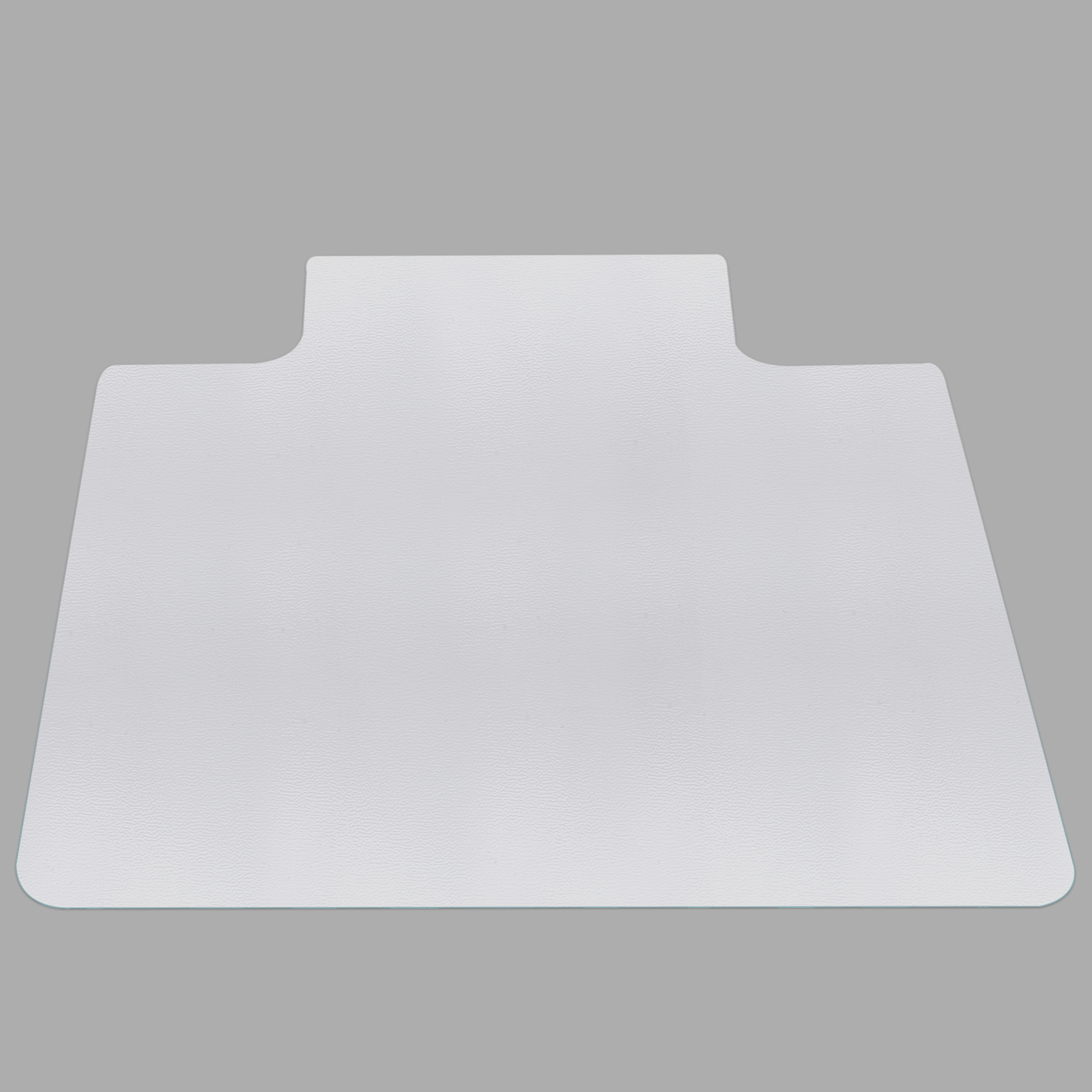 Office Desk Chair Mat for Hard Wood Floors 48" x 36" Clear PVC Floor Mat w/ Lip