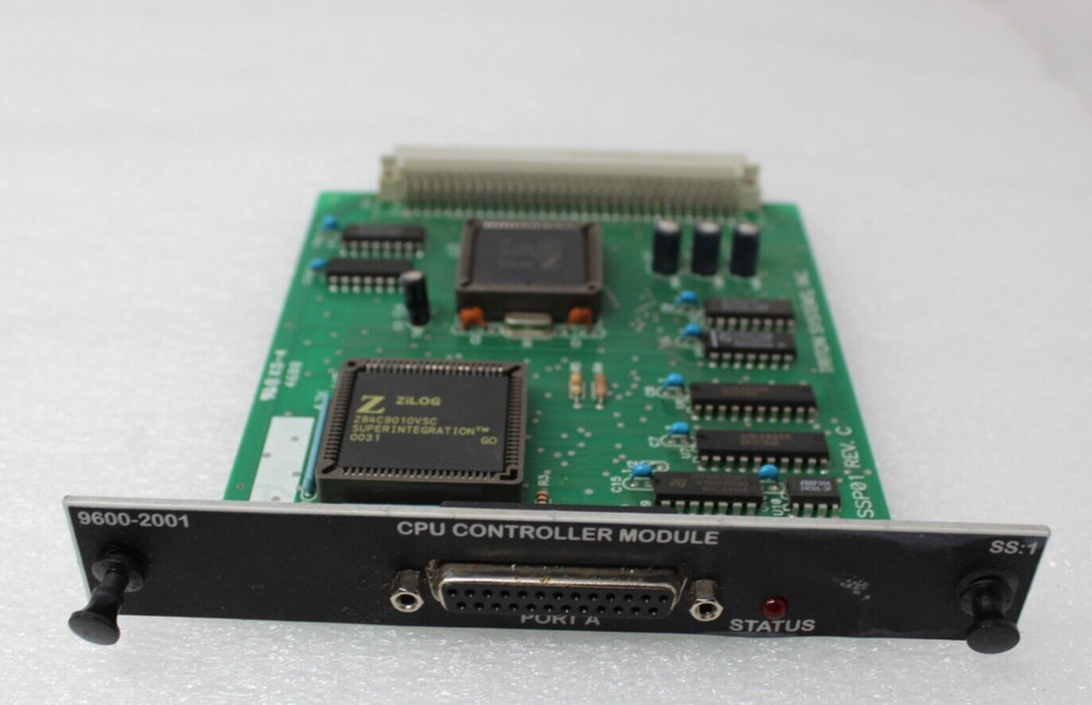 TRITON SYSTEMS CPU CONTROLLER MODULE PLC SSP01 REV. C 9600-2001