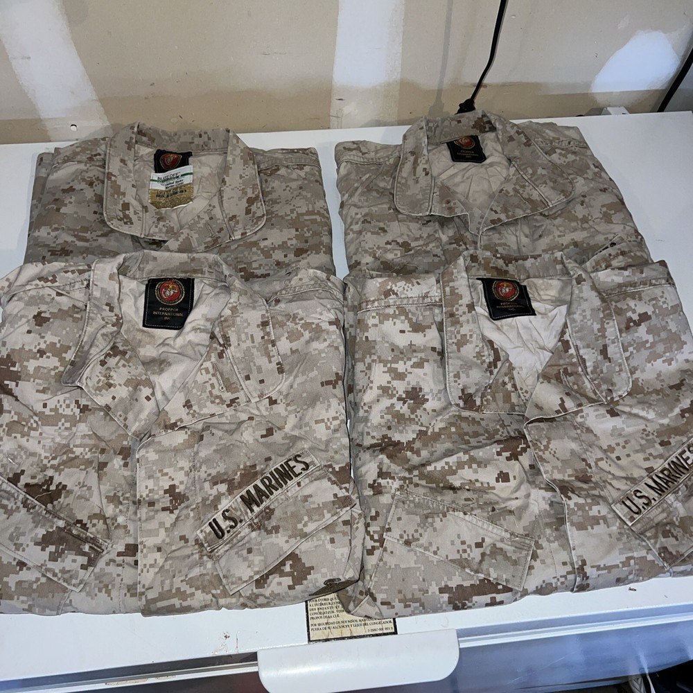 Large Regular- US Marine Corps MCCUU Desert Marpat Blouse
