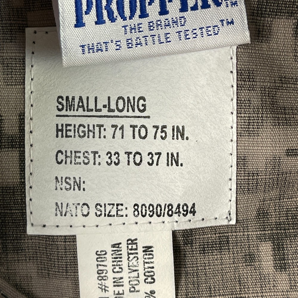 NEW BDU Propper Jacket - Urban Digi Subdued - Small Long