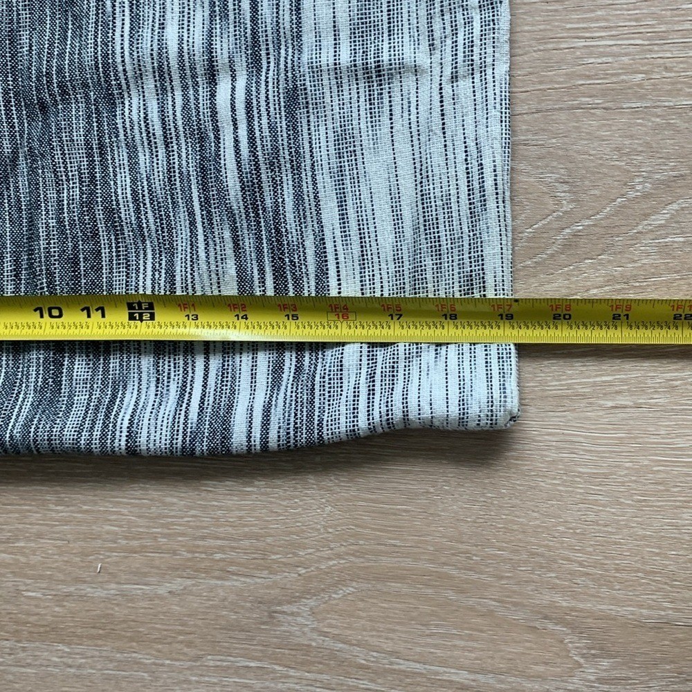 Haven striped accent pillowcase cover