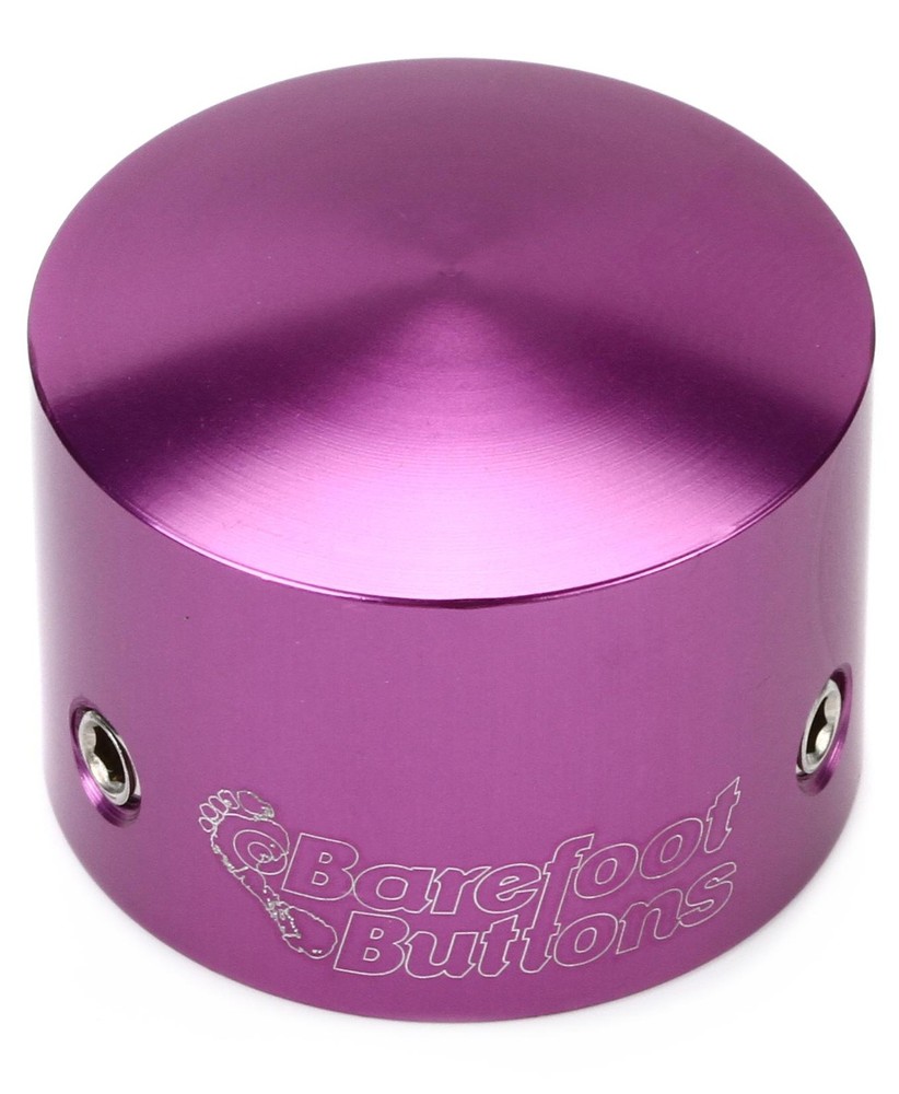 Barefoot Buttons V1 Tallboy Footswitch Cap - Purple (5-pack) Bundle