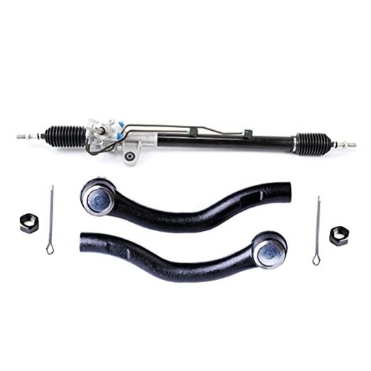 Power Steering Rack and Pinion Complete Assembly And 2*Outer Tie Rods