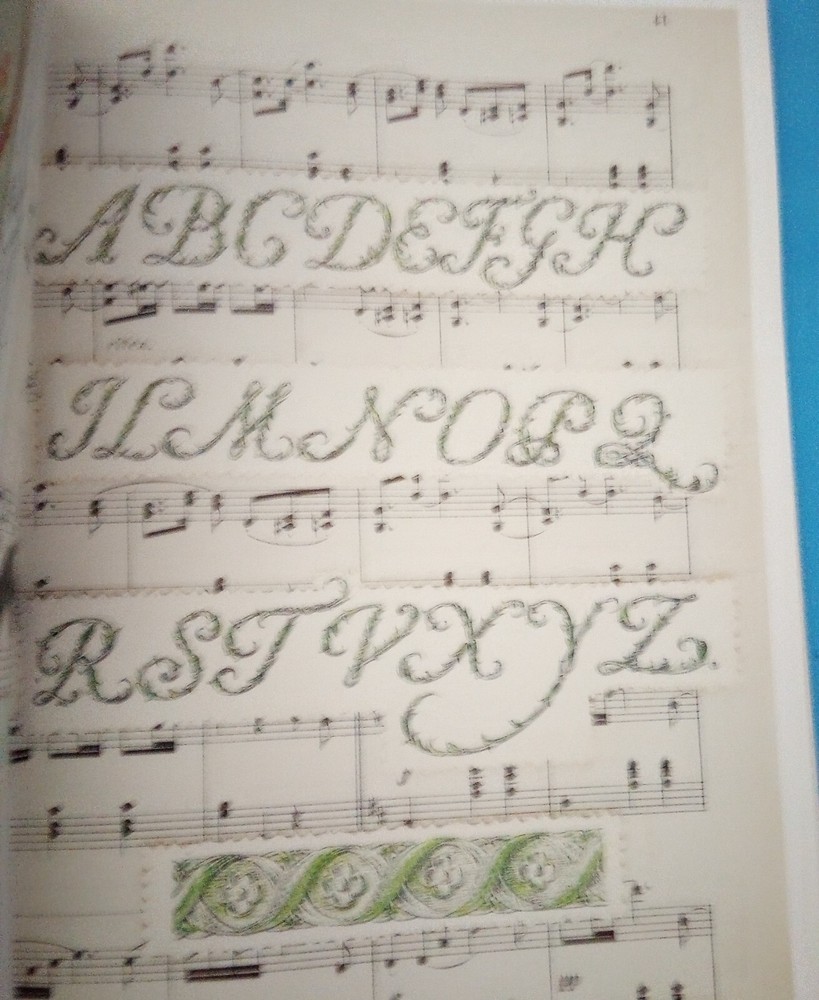 "Alphabets & Ornaments" Paperback Craft Scrapbook Ideas Artwork
