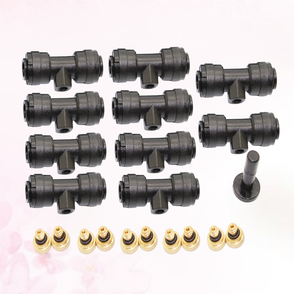21 Pcs Garden Irrigation Atomizing Spray Nozzle Sprayer Copper Atomization