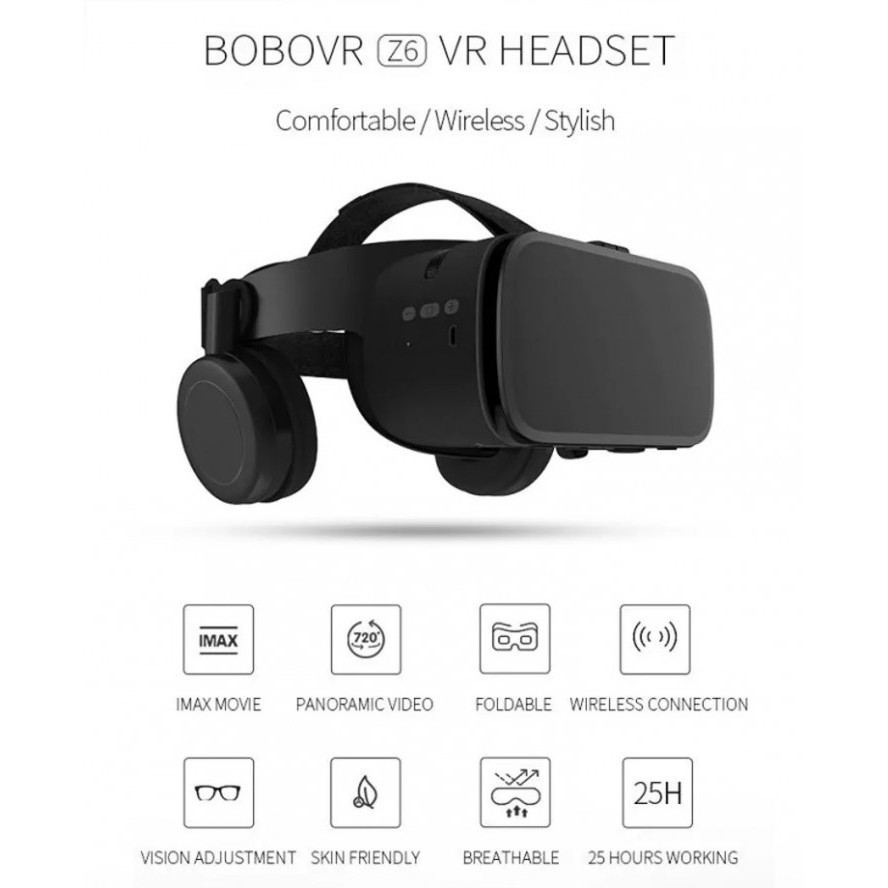 BOBOVR Z6 Foldable Wireless VR Headset