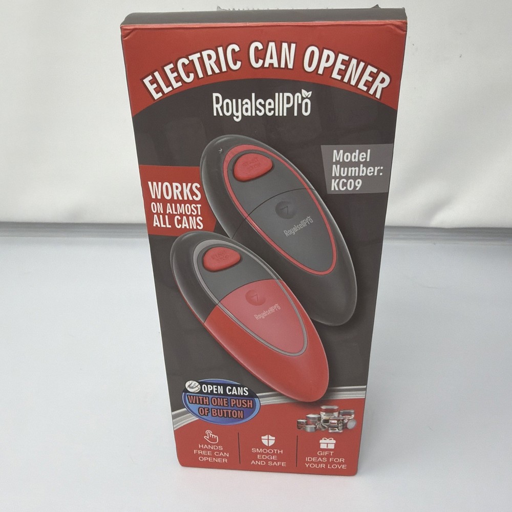1-Touch Electric Automatic Can Opener with Smooth Edge, Kitchen Gadget