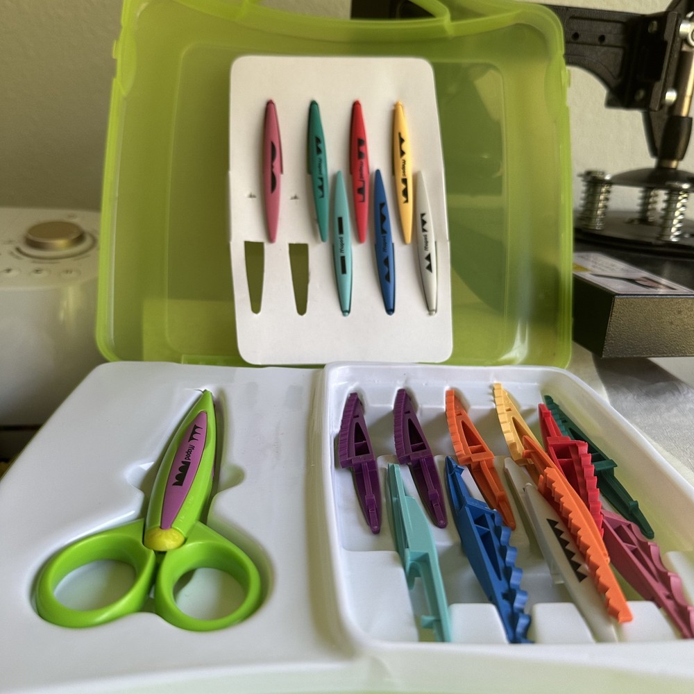 Maped Creativ Craft Set: Scissor + 9 interchangable blade styles