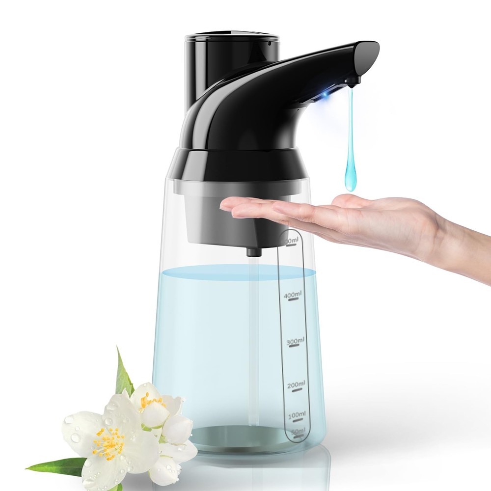 Summon The Elves Automatic Liquid Soap Dispenser, 4-Level Adjustable Touchles...
