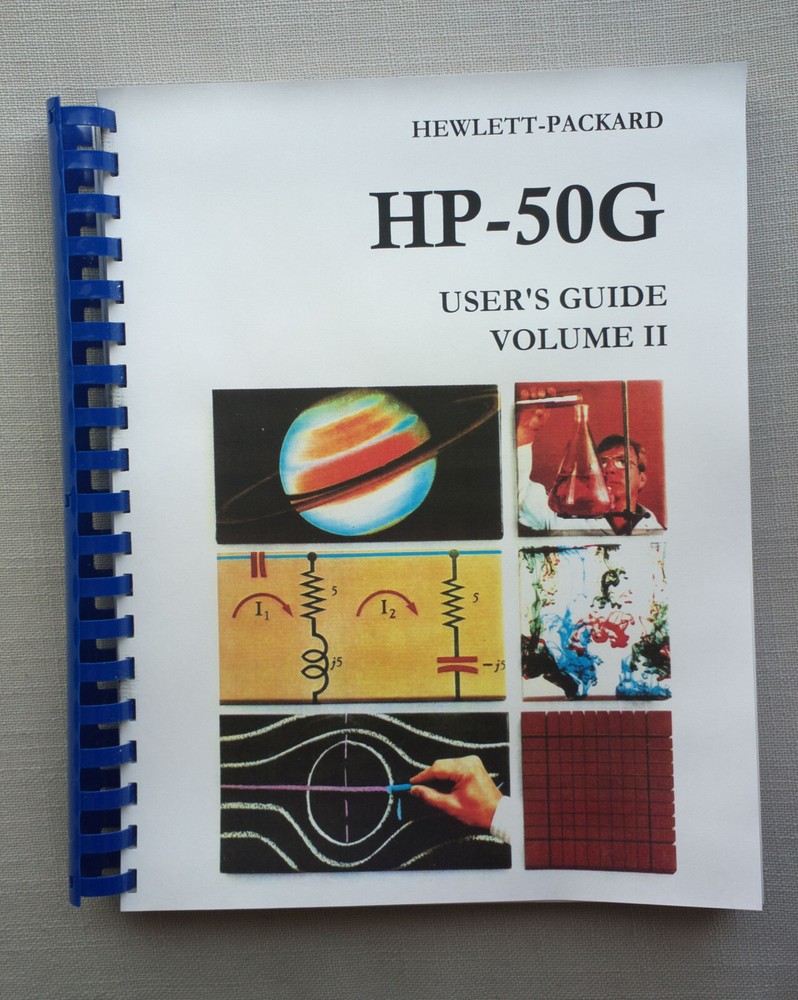 Hewlett Packard HP 50G Calculator users's guide