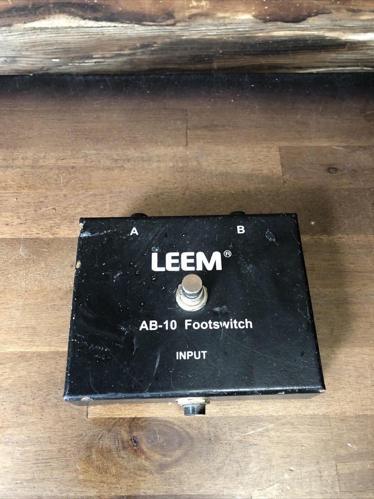LEEM PEDAL AB-10 FootSWITCH