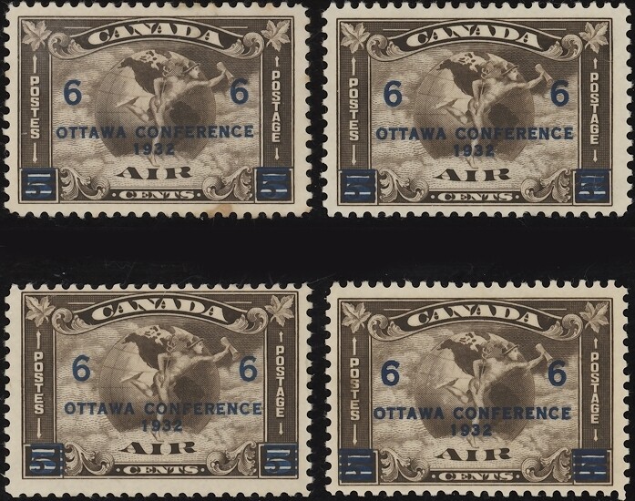 CANADA, 1932. Ottawa  Con. C4,  (4), Mint *