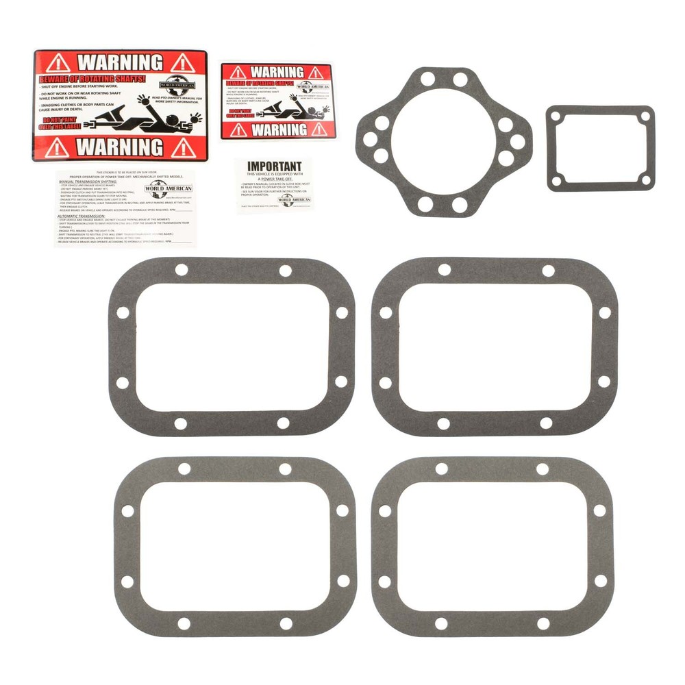 8 BOLT PTO MOUNTING GASKET KIT
