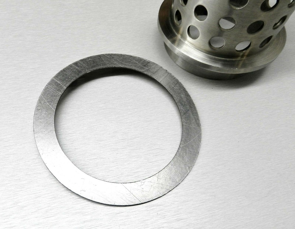 Graphite Gasket for Vacuum Casting Flask Graphite High-Heat 3" Diameter Flasks
