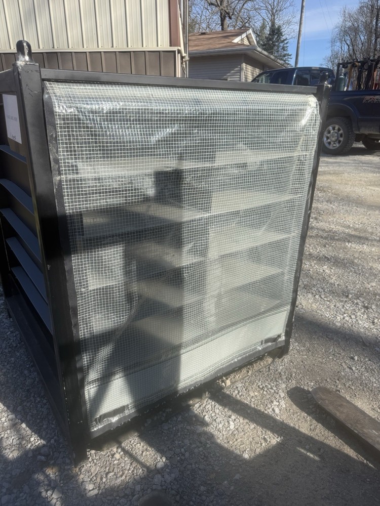 Industrial 48x45x51 Shipping Stack Racking With Removable Storage Dins