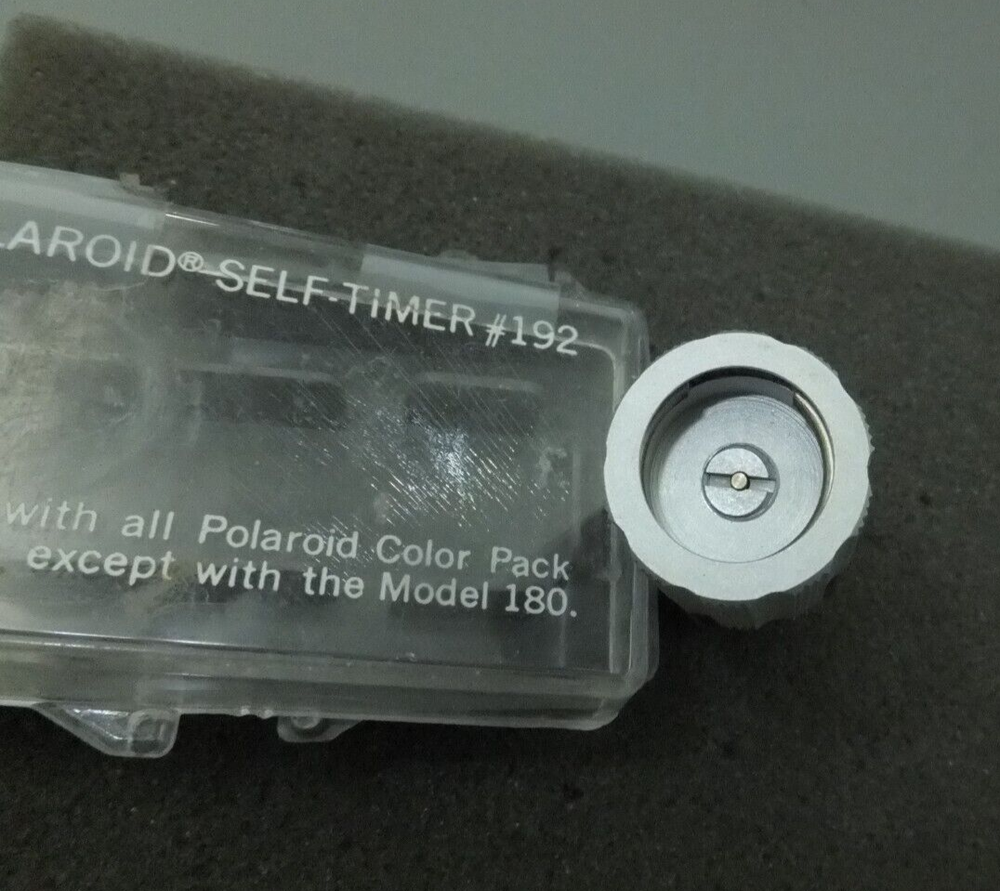 Vintage Polaroid Self-Timer #192 In Original Case