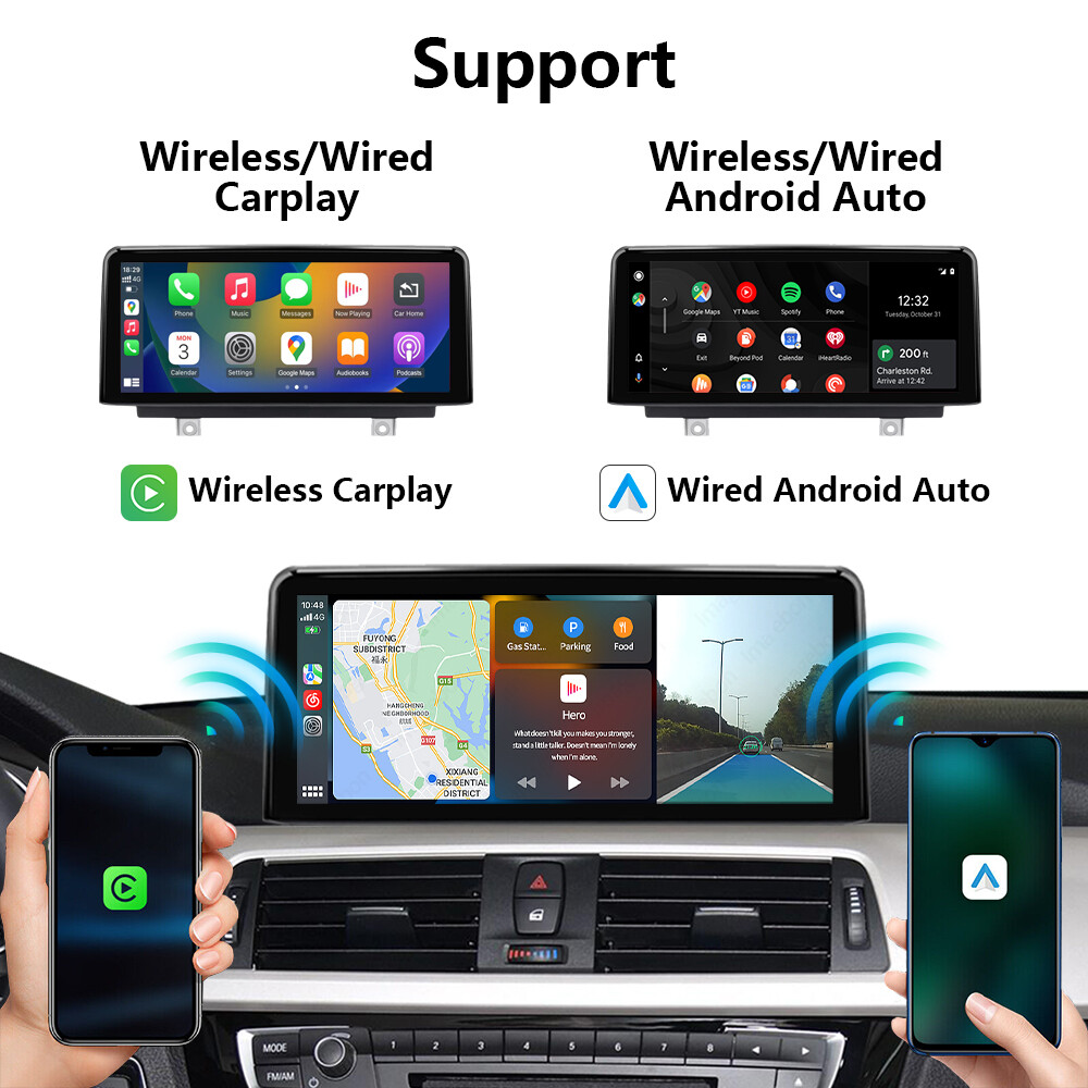10.25' CarPlay Touchscreen Multimedia For BMW NBT F30 F31 F32 F33 F34 F36 F80