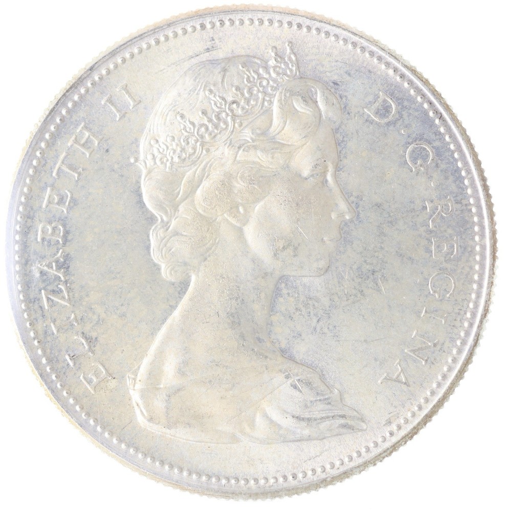 1967 Canada $1 - ICCS MS66 - XQY 246