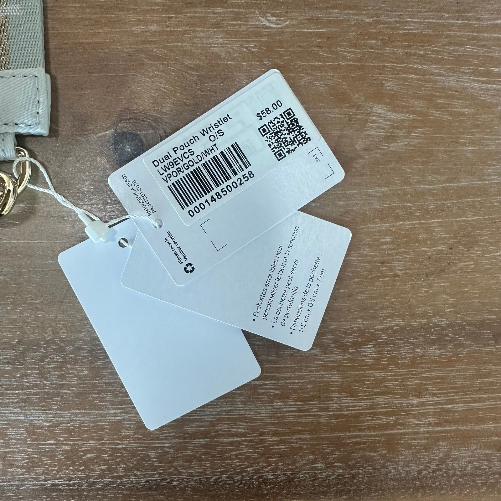 Lululemon Dual Pouch Wristlet