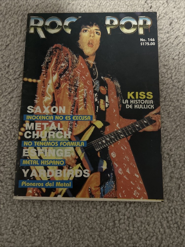 KISS 1983 - 1994 MEXICO ROCK POP MAGAZINE LOT OF 6 PAUL STANLEY GENE SIMMONS