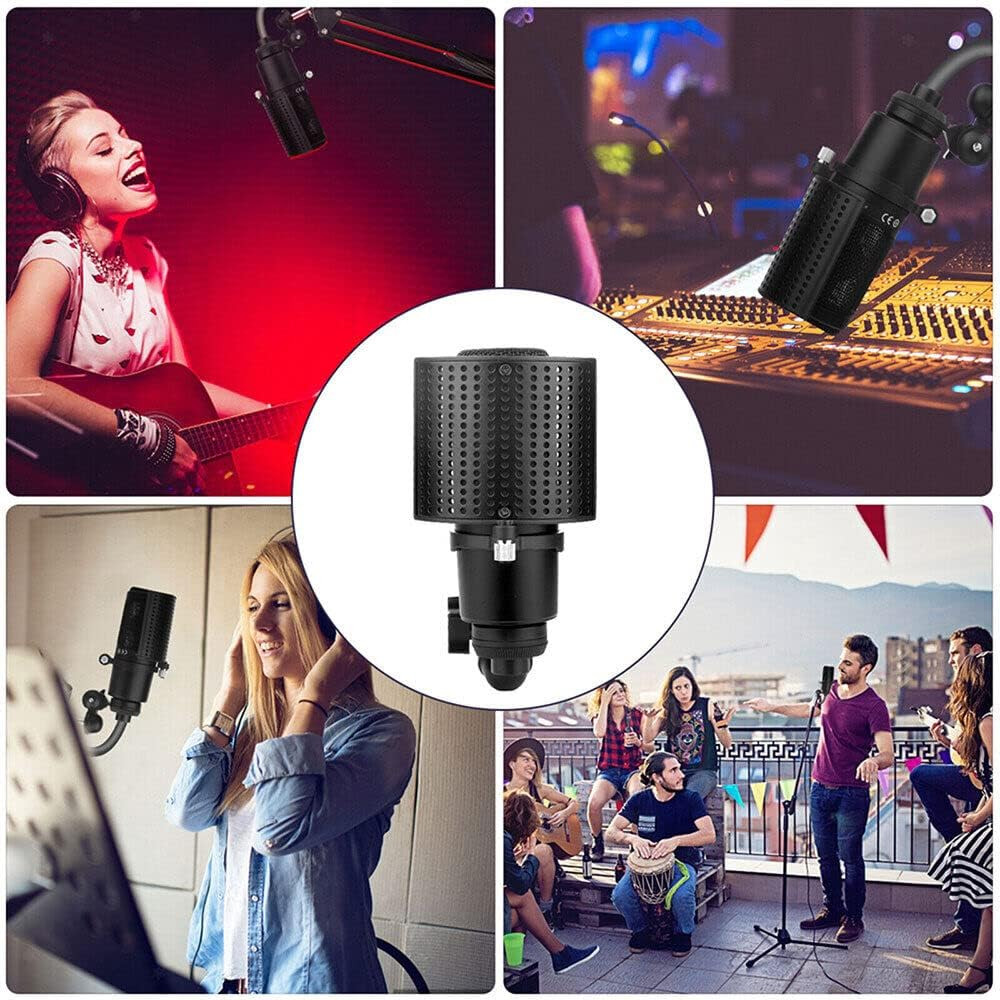 Professional Microphone Isolation Shield, Filter, Mic Sound Absorbing
