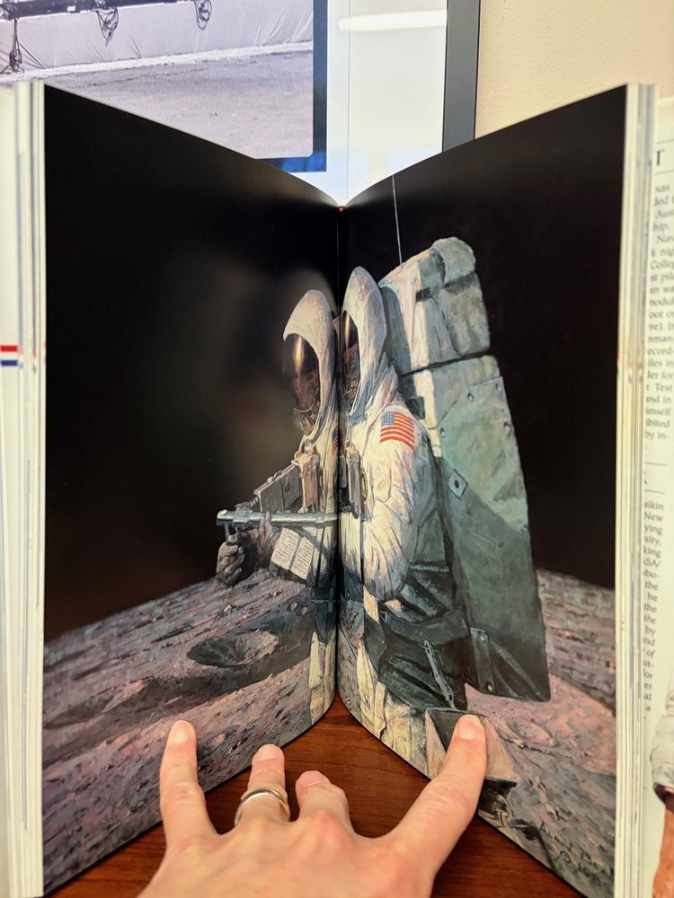 Apollo Alan Bean & Andrew Chaikin 1st Ed. SIGNED!!!!