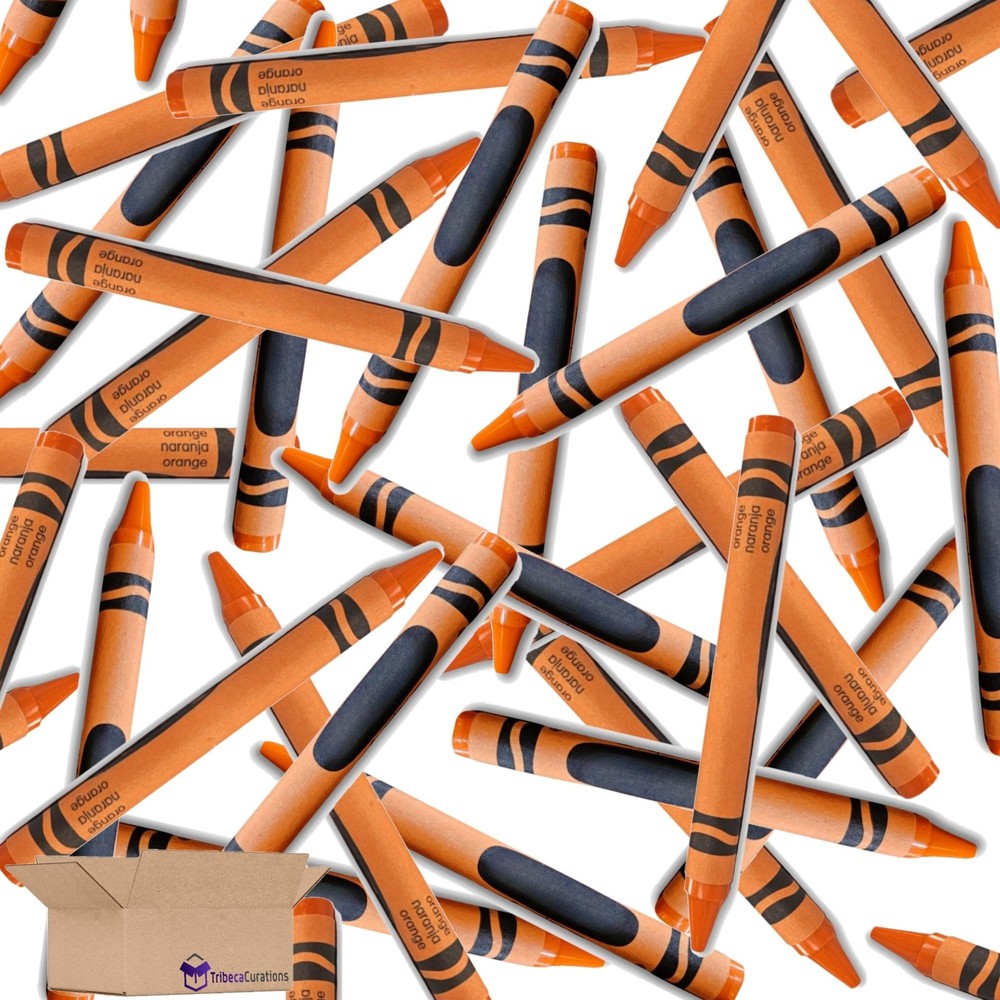 Orange Crayon Bulk Value Pack | 100 Count
