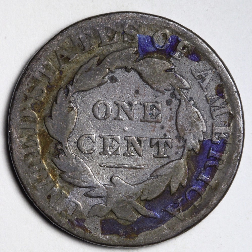1831 Coronet Head Large Cent CHOICE FINE E132 GB