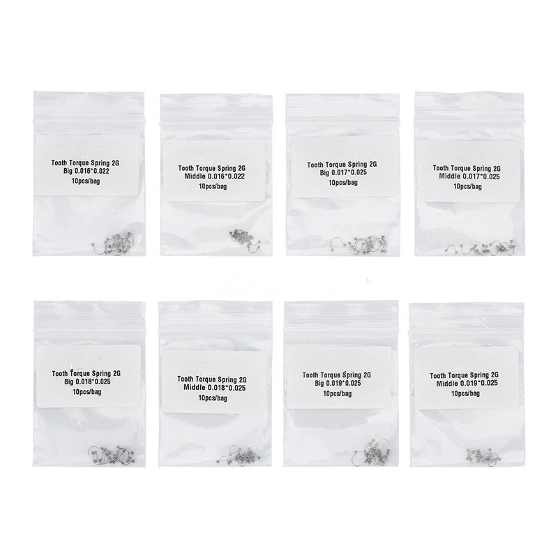 Dental Orthodontic Teeth Torque Rectangular Spring Anterior Wire 16×22 L/M/S
