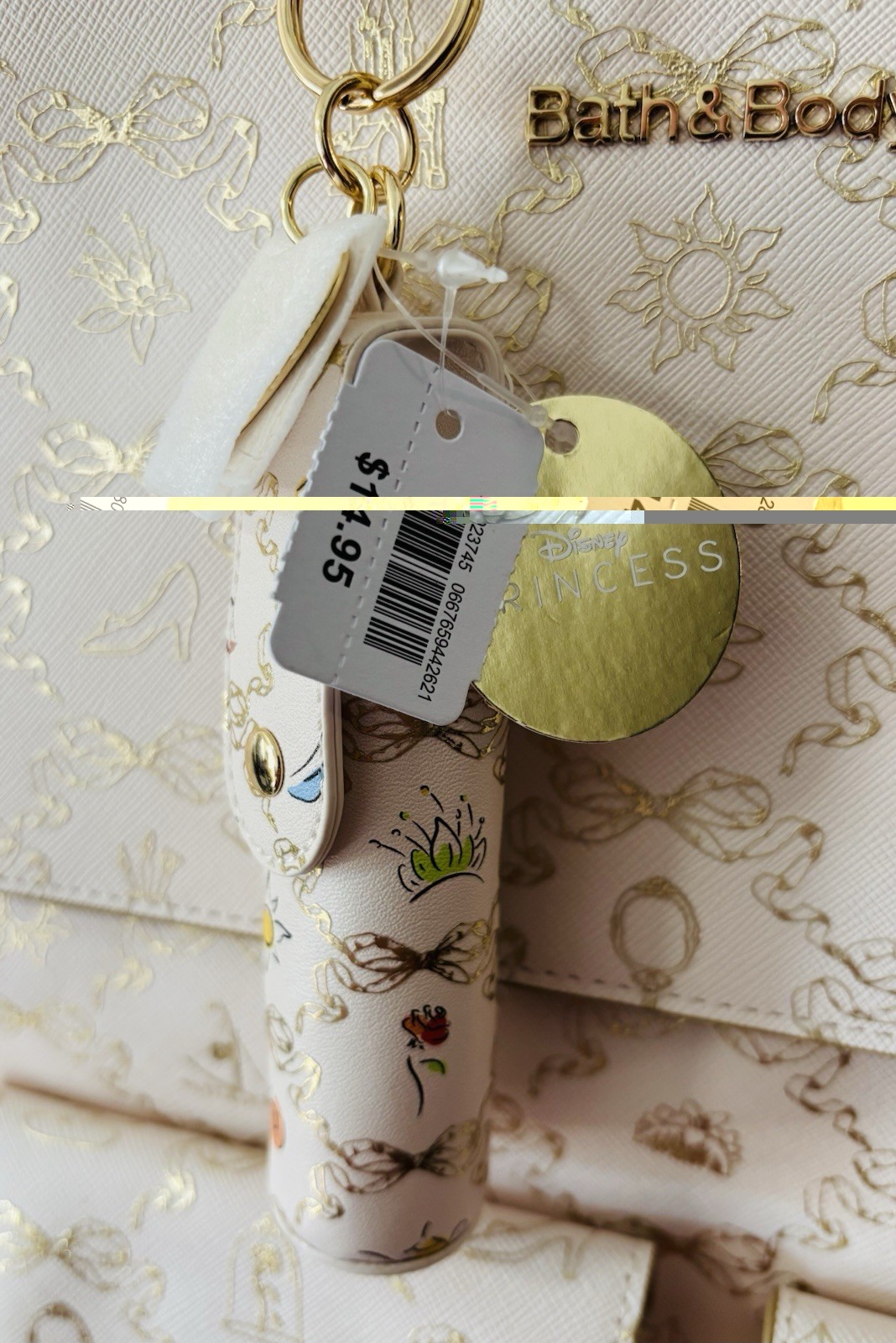 NEW Bath & Body Works Disney Princess Backpack & Lip Gloss Holder Free Shipping